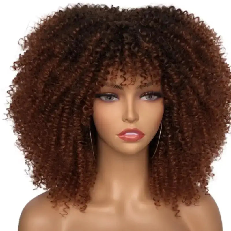 Kenya | Classic Afro Wig - Curly Synthetic Style