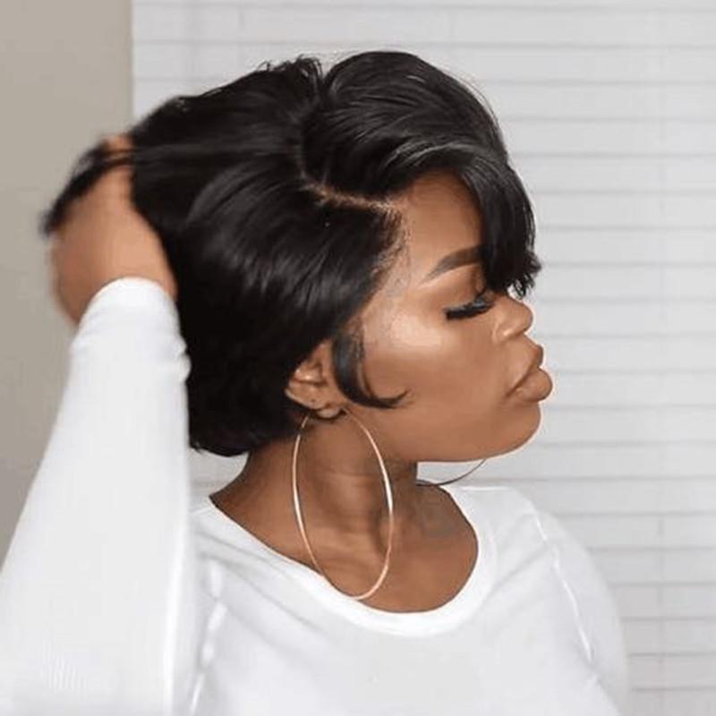 Stylish Lace Front Short Bob Wig