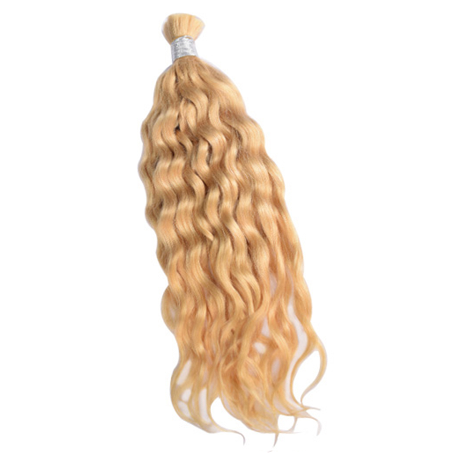 Premium Water Wave Braiding Hair Extensions #613 Blonde | 100% Human