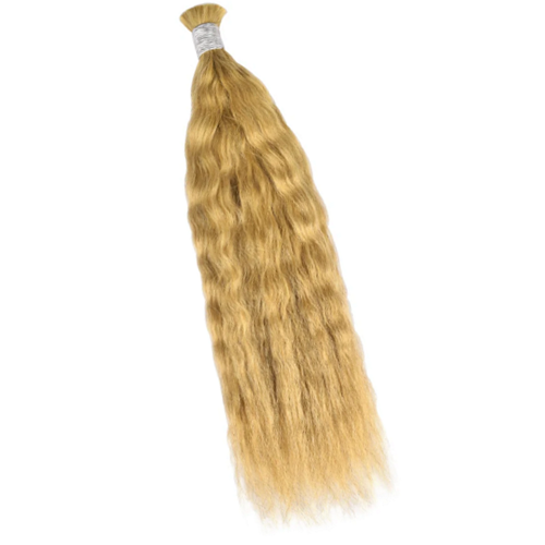 Premium Wet and Wavy Braiding Hair Extensions #27 Honey Blonde | 100%