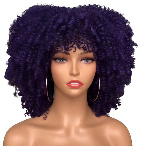 Kenya | Classic Afro Wig - Curly Synthetic Style