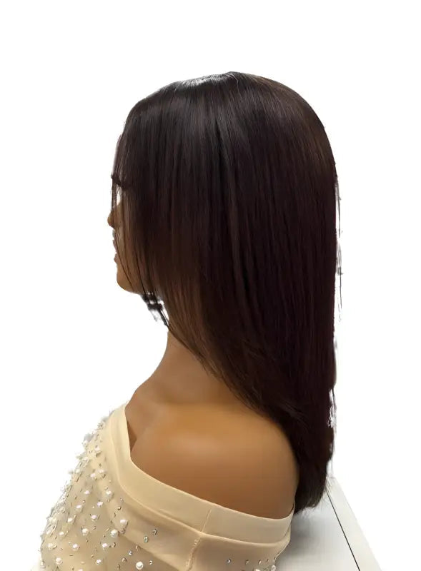 Susie | Straight Lace Front Human Hair Wig with Center Part