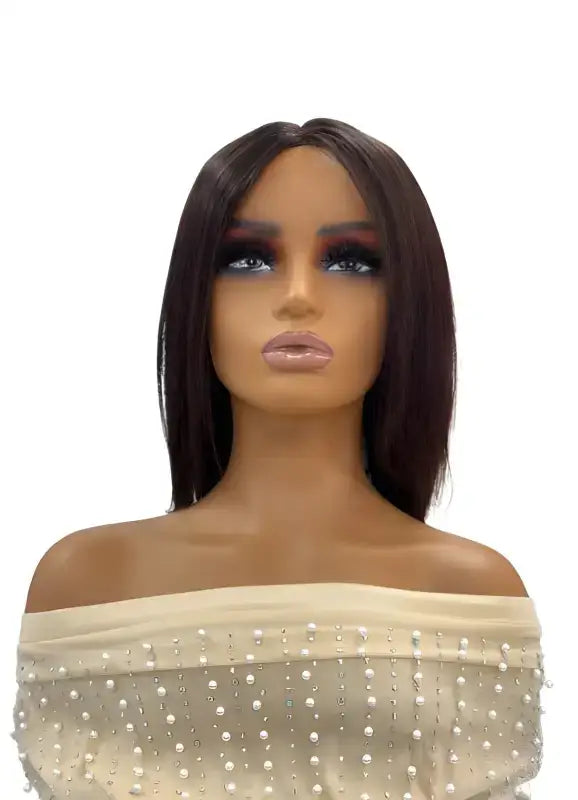 Susie | Straight Lace Front Human Hair Wig with Center Part